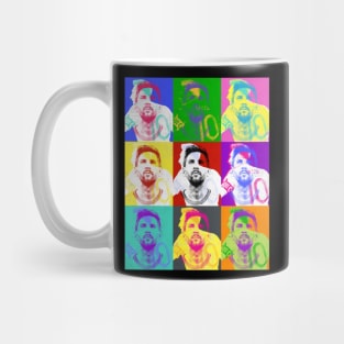 Messi Warhol 2 Mug